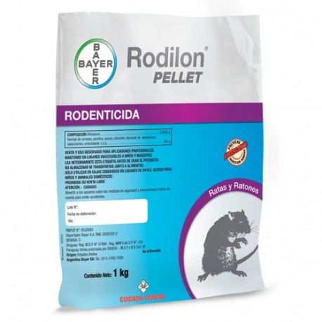 BAYER-CROP. - RODILON PELLETS X 1 KG.(CHICO)-