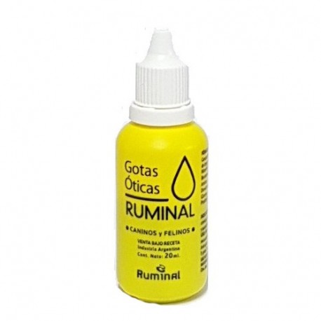 RUMINAL - GOTAS OTICAS X 20 ML.-