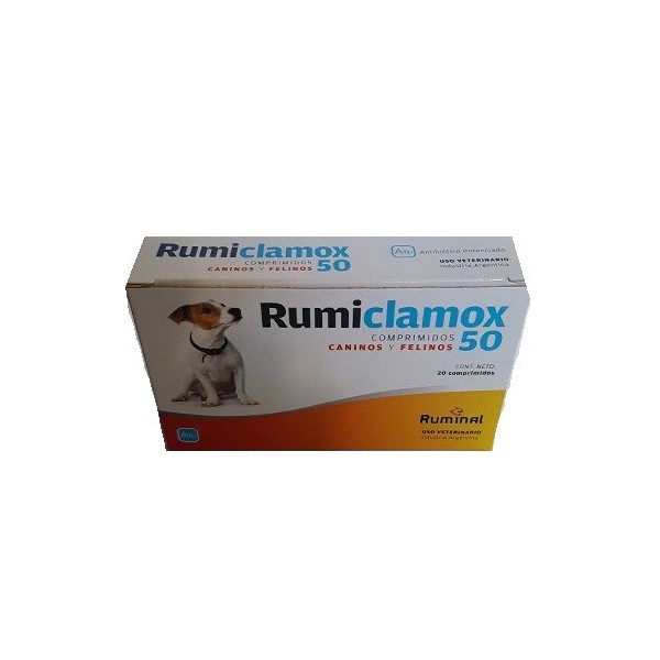 RUMINAL - RUMICLAMOX 50 MG X 20 COMP-