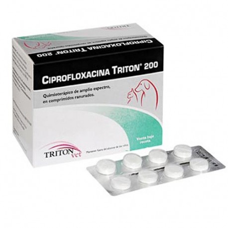 TRITON - CIPROFLOXACINA 200 X 80 COMP.-
