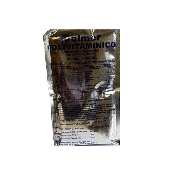 AGREED - POLIVITAMINICO ELMER X 250 GRS.-