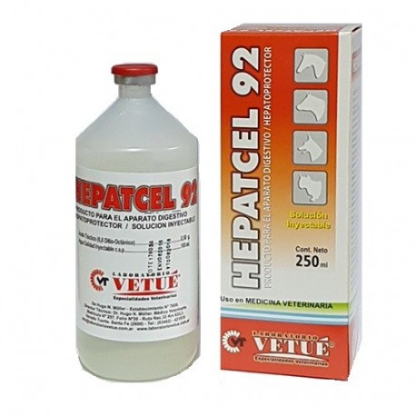 VETUE - HEPATCEL X 250 CC.-