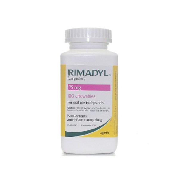 ZOETIS - RIMADYL CHEWABLE 75 MG. X 60 TABL.-