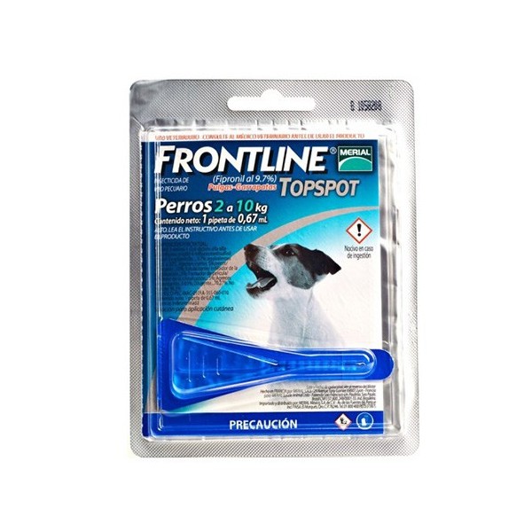 BOEHRINGER - FRONTLINE SPOT-ON (Perro Chico) X 1 Pip.-