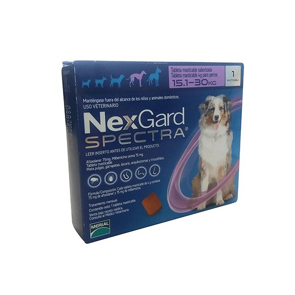 BOEHRINGER-MERIAL - NEXGARD SPECTRA L (15,1-30 KGS.)-