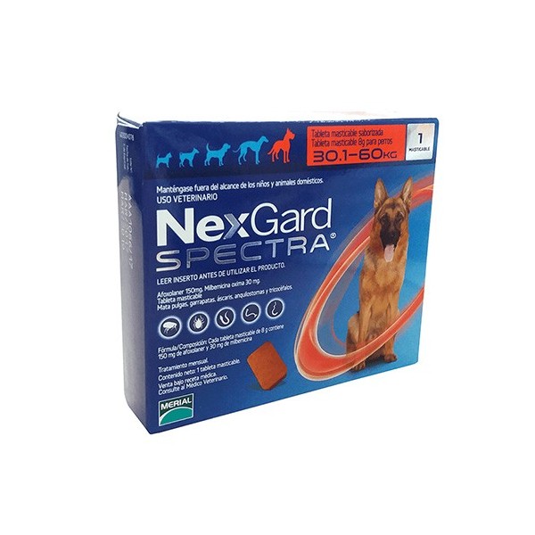 BOEHRINGER-MERIAL - NEXGARD SPECTRA XL (30,1-60 KGS.)-