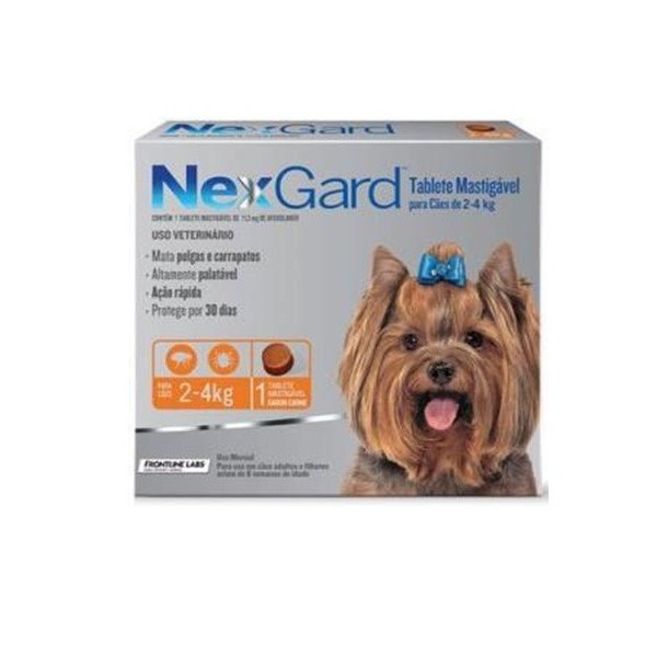 BOEHRINGER-MERIAL - NEXGARD S X 1 COMP. (2-4 KG)-