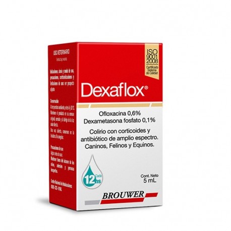 BROUWER - DEXAFLOX X 5 ML COLIRIO-