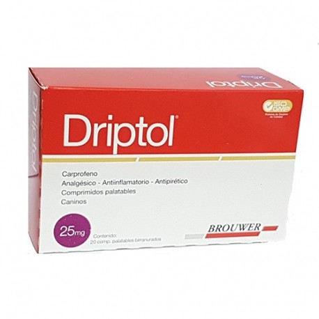 BROUWER - DRIPTOL 25 mg. X 20 COMP.-
