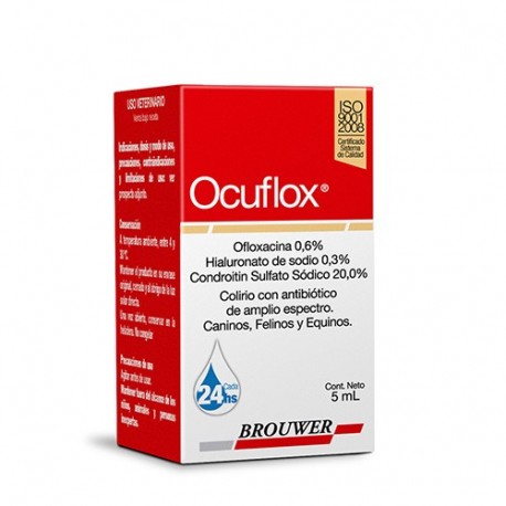 BROUWER - OCUFLOX X 5 ML-