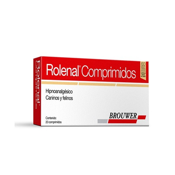 BROUWER - ROLENAL 50 MG X 20 COMP.-