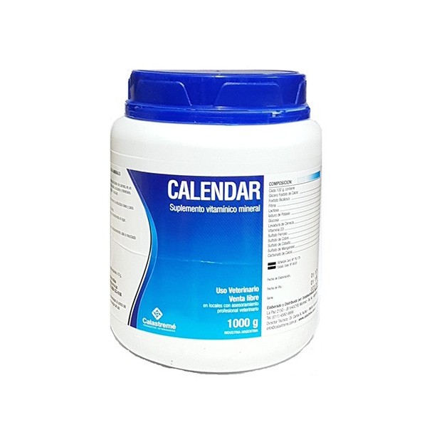 CALASTREME - CALENDAR X 1 KG.-