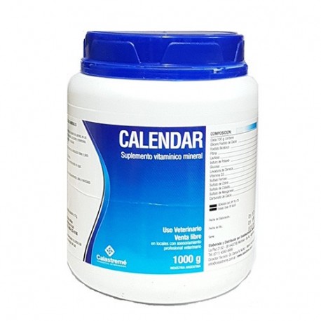 CALASTREME - CALENDAR X 1 KG.-