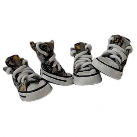 LINEA PERROS - ZAPATILLA C/CORDONES ANTIDEZLANTE T 5-