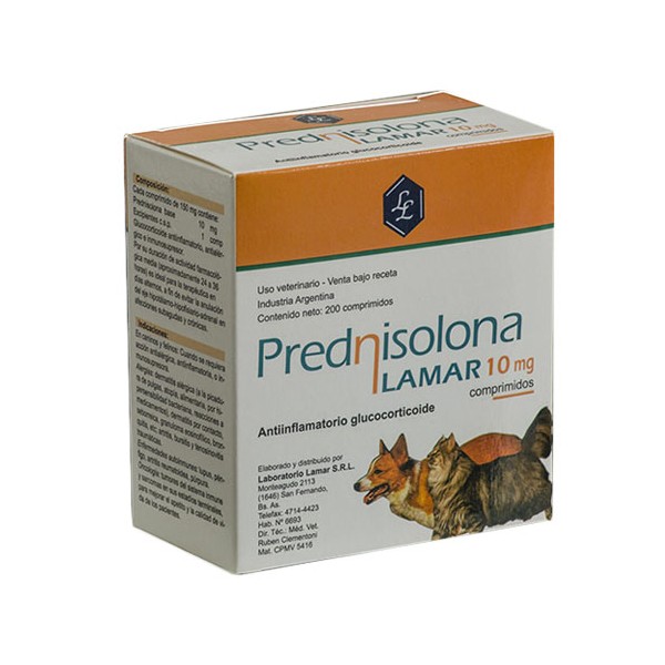 LAMAR - PREDNISOLONA 10 mg. X 200 Comp.-