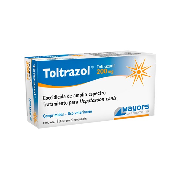 MAYORS - TOLTRAZOL X 3 COMPR.-