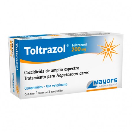MAYORS - TOLTRAZOL X 3 COMPR.-