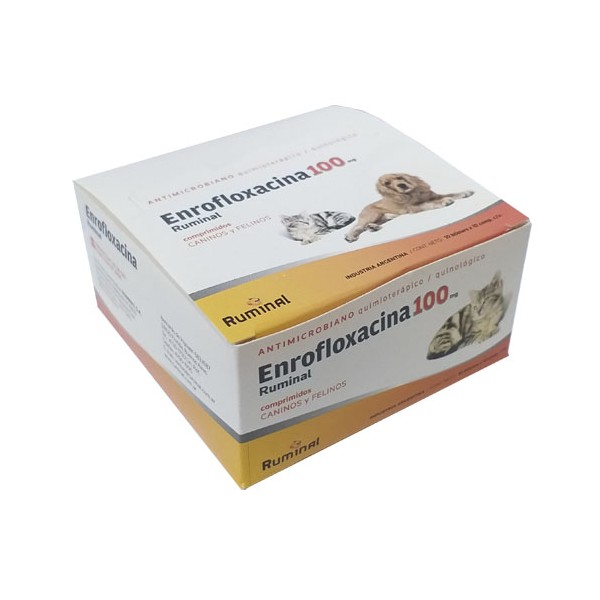 RUMINAL - ENROFLOXACINA 100 mg. X 100 COMP.-