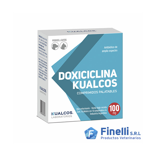 KUALCOS - DOXICICLINA 100 MG. X 100 COMP.