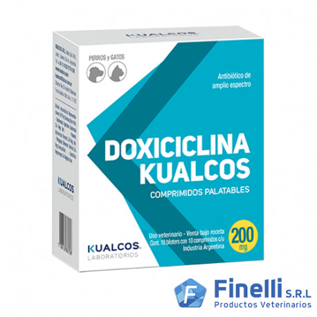 KUALCOS - DOXICICLINA 200 MG. X 100 COMP.