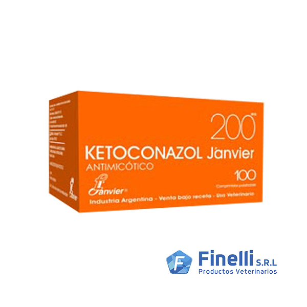 JANVIER - KETOCONAZOL 200 mg. X 100 COMPR.-