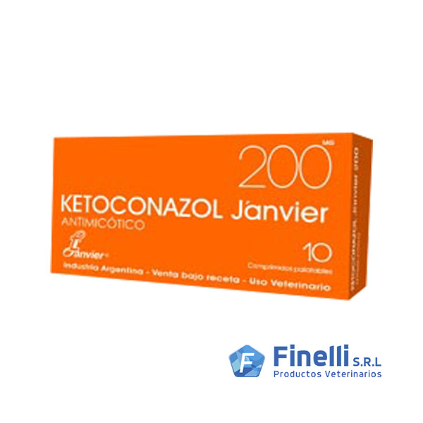 JANVIER - KETOCONAZOL 200 mg. X 10 COMP.-