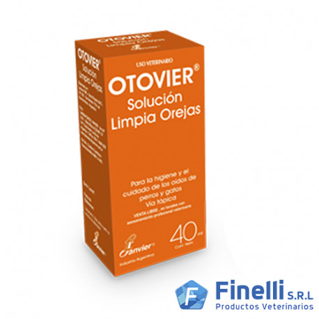 JANVIER - OTOVIER SOL. LIMPIA OREJAS GOTERO X 40 CC.-