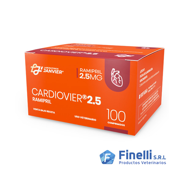 JANVIER - CARDIOVIER 2.5 mg. X 100 COMP.-