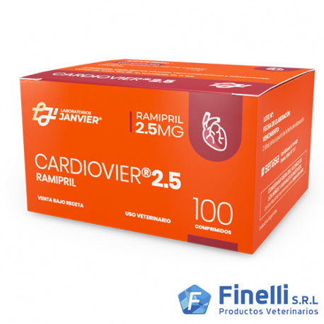 JANVIER - CARDIOVIER 2.5 mg. X 100 COMP.-