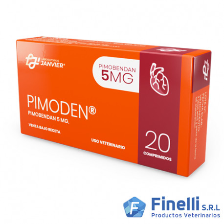 JANVIER - PIMODEN 5 mg. X 20 COMP.-