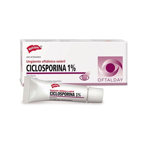 HOLLIDAY - CICLOSPORINA 1% HOLLIDAY X 3.5 GRS.-