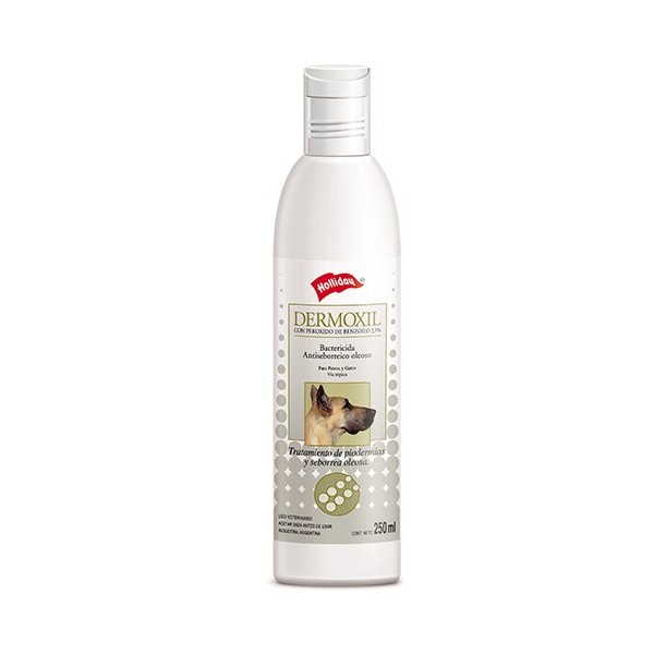 HOLLIDAY - DERMOXIL SHAMPOO C/ PEROXIDO DE BENZOILO X 250ml.-