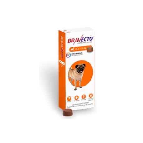 BRAVECTO PERROS 4,5-10 K