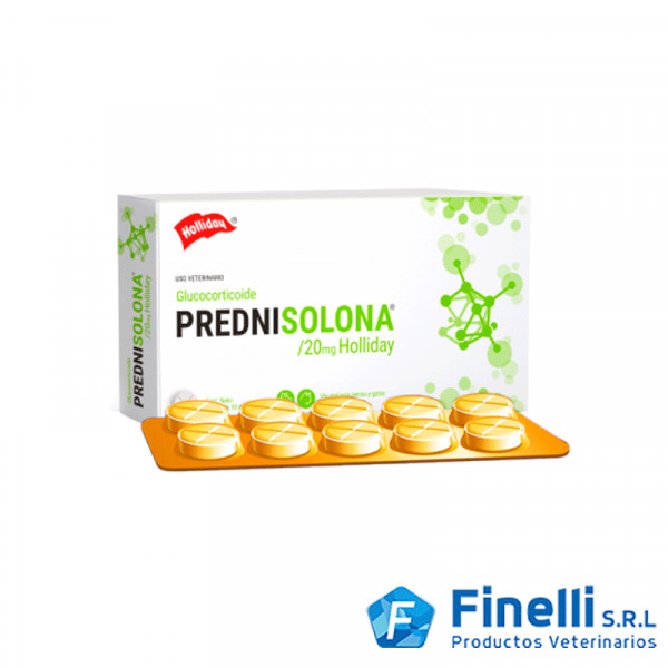 PREDNISOLONA 20 mg. HOLLIDAY BL. X 10  COMP