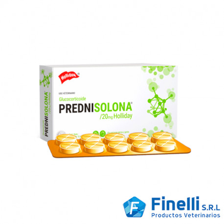 PREDNISOLONA 20 mg. HOLLIDAY BL. X 10  COMP