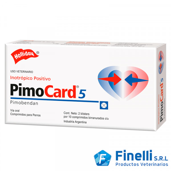 HOLLIDAY - PIMOCARD 5 MG. X 20 COMP.-