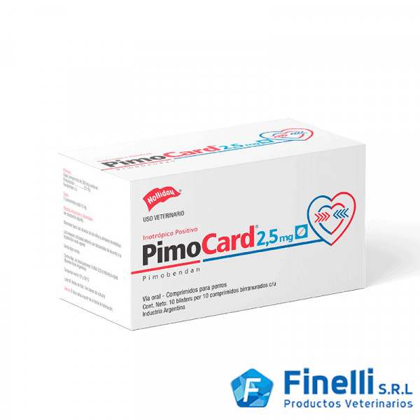 HOLLIDAY - PIMOCARD 2.5 MG. X 100 COMP.-