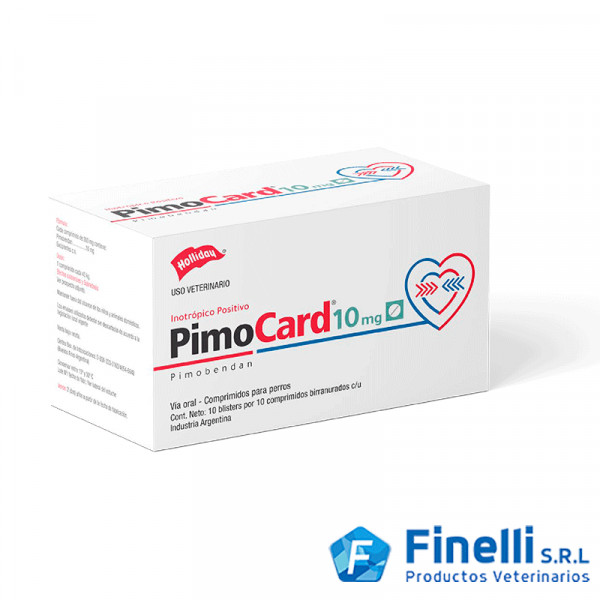 HOLLIDAY - PIMOCARD 10 MG. X 100 COMP.-