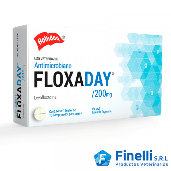 HOLLIDAY - FLOXADAY 200 MG. X 10 COMPR.-