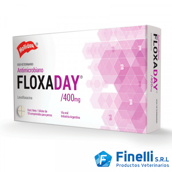 HOLLIDAY - FLOXADAY 400 MG. X 10 COMPR.-