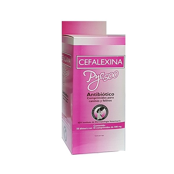 IDV - CEFALEXINA PYO 500 IDV X 500 COMP.-