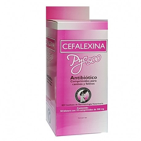 IDV - CEFALEXINA PYO 500 IDV X 500 COMP.-