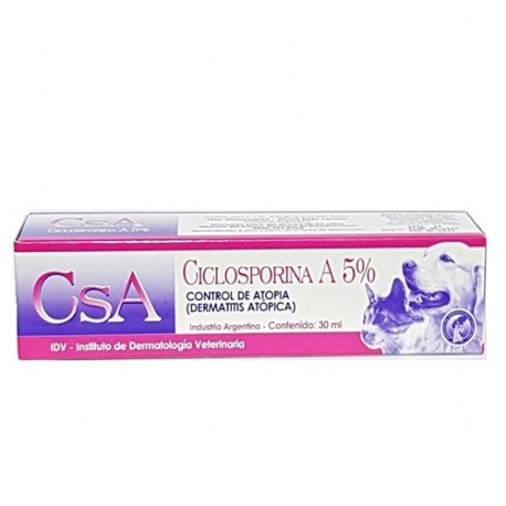 IDV - CICLOSPORINA ORAL AL 5% X 30cc.-