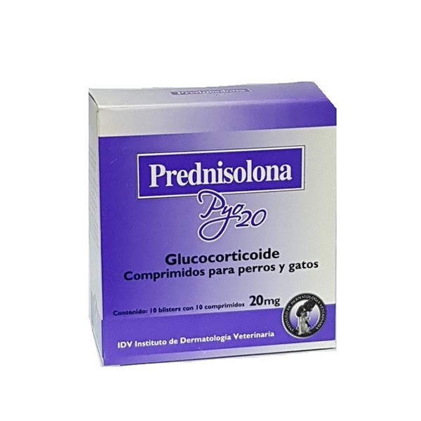 IDV - PREDNISOLONA PYO 20 MG. IDV X 100 COMP.-