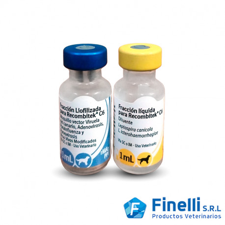 BOEHRINGER-MERIAL - RECOMBITEK C 6 X 1 DS.