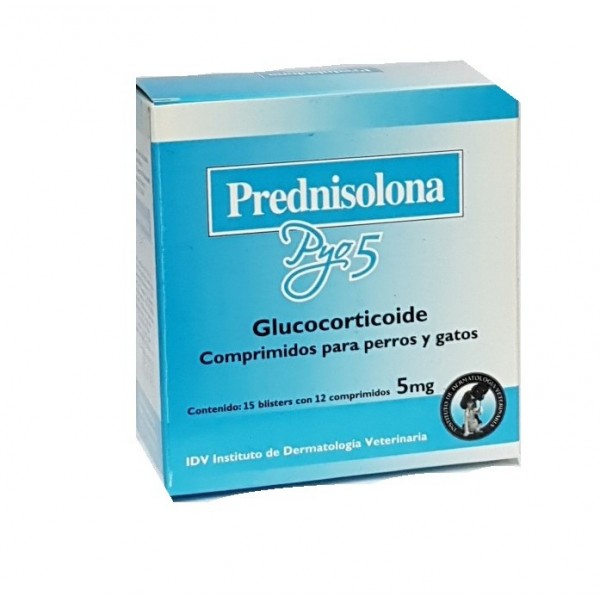 IDV - PREDNISOLONA PYO 5 MG. IDV X 180 COMP.