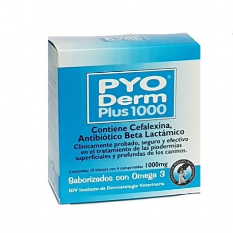 IDV - PYO DERM 1000 PLUS X 40 COMP.-