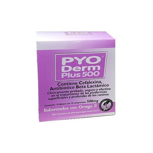 IDV - PYO DERM Plus 500 X 100 compr.-