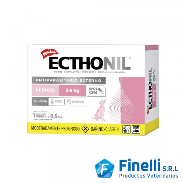 HOLLIDAY - ECTHONIL PERROS 2-5 kg.