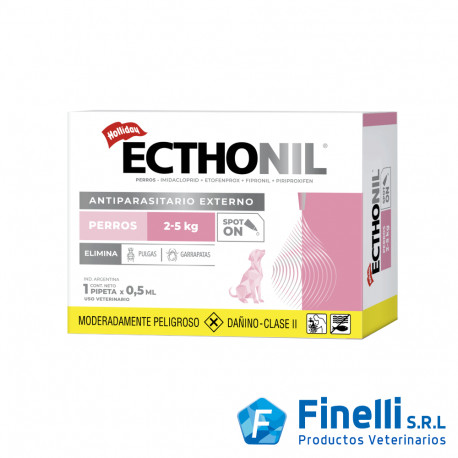 HOLLIDAY - ECTHONIL PERROS 2-5 kg.